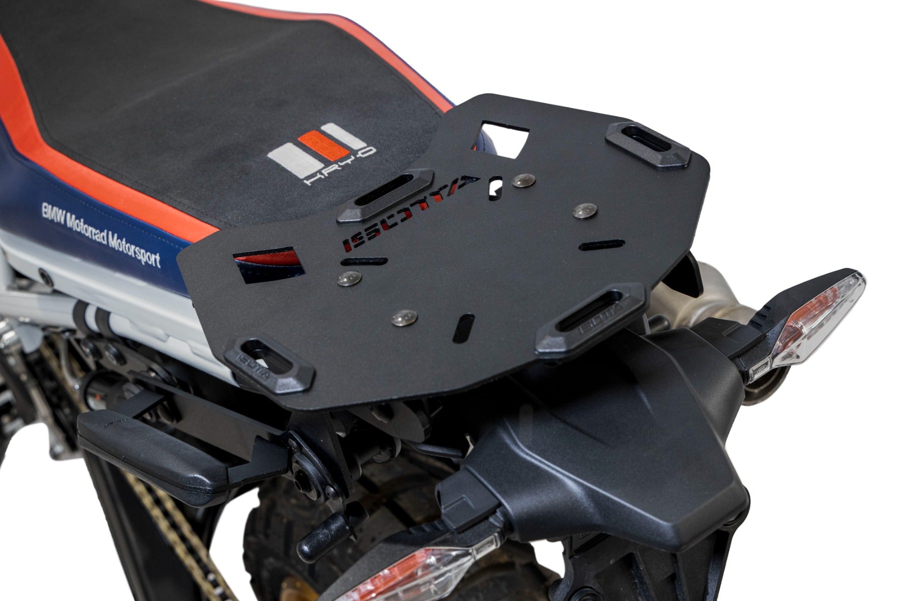 Isotta Luggage Rack | Black | BMW F 900 GS 2024-Storage-Pyramid Motorcycle Accessories