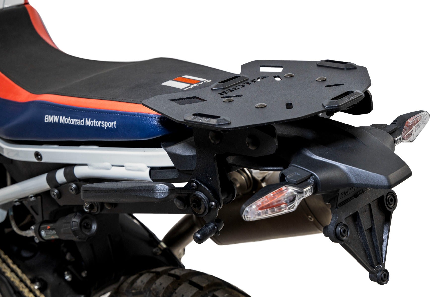 Isotta Luggage Rack | Black | BMW F 900 GS 2024-Storage-Pyramid Motorcycle Accessories
