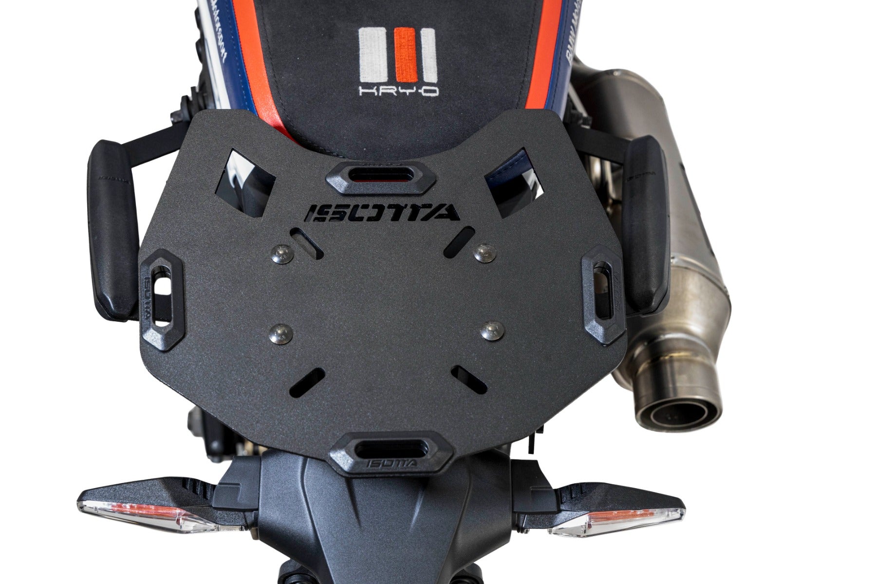 Isotta Luggage Rack | Black | BMW F 900 GS 2024-Storage-Pyramid Motorcycle Accessories