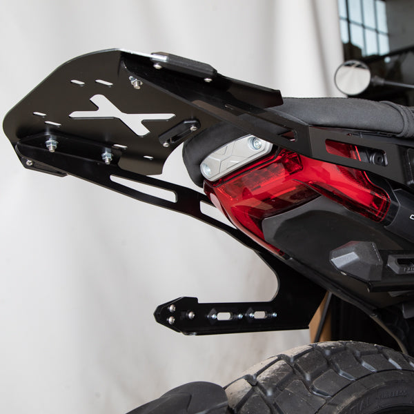 Isotta Luggage Rack | Black | CFMoto 700CL-X 2021>2024 -  Shop name