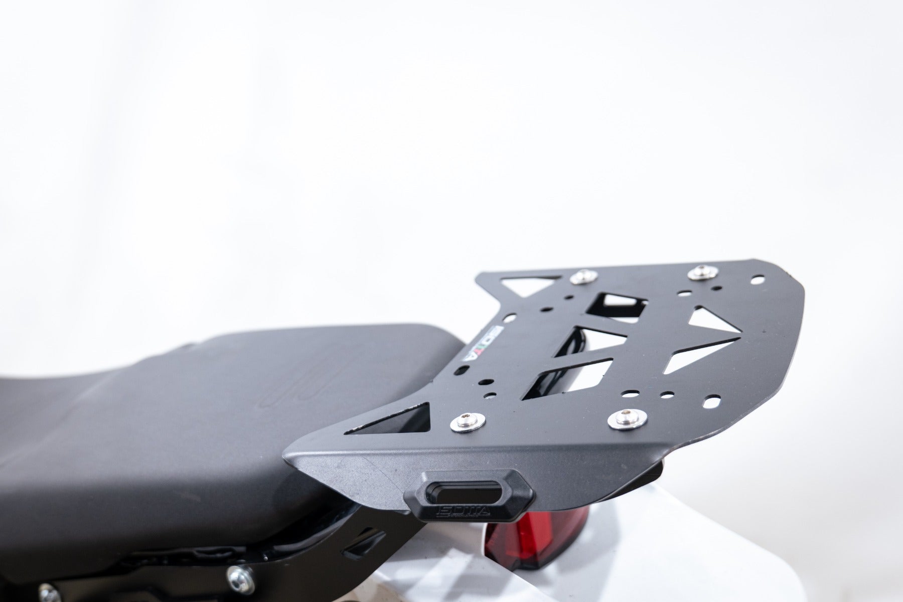 Isotta Luggage Rack | Black | Ducati Desert X 2022>2024 -  Shop name