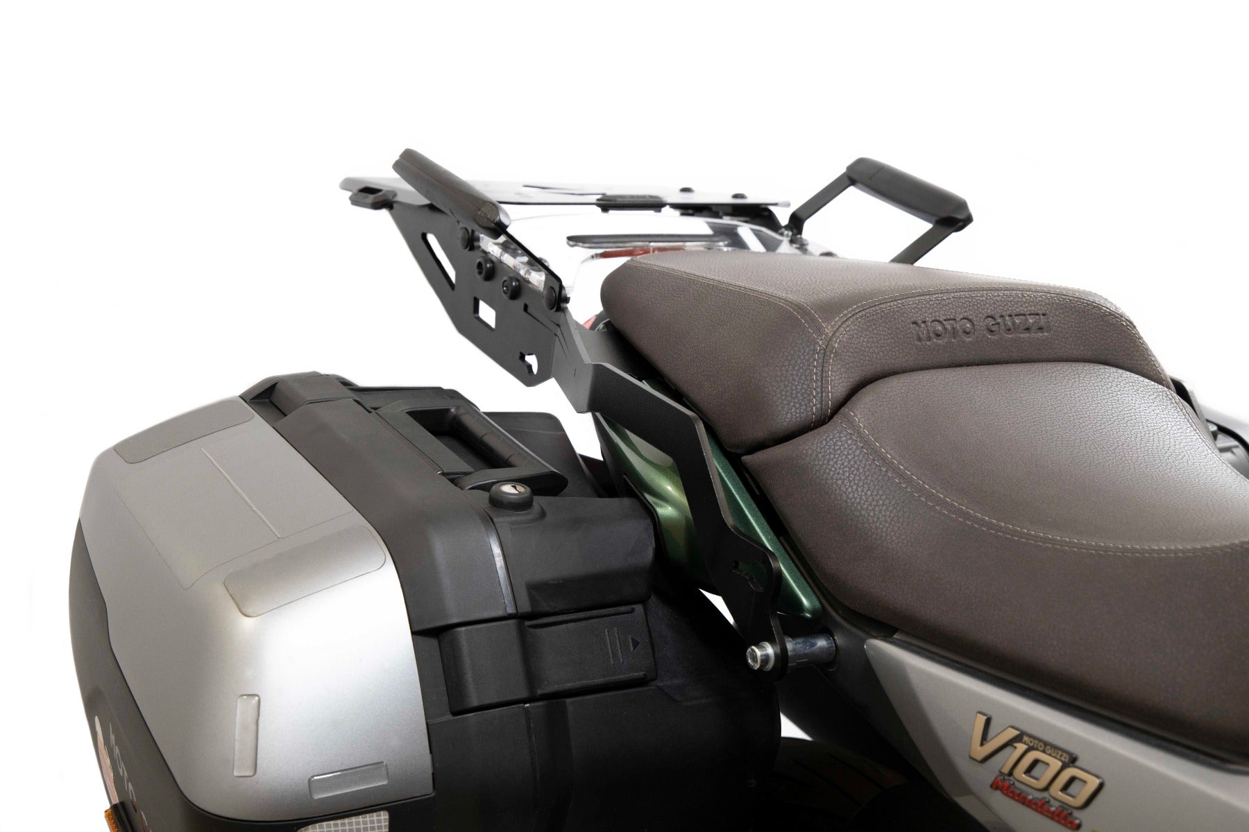 Isotta Luggage Rack | Black | Moto Guzzi V100 Mandello S 2023>2024 -  Shop name