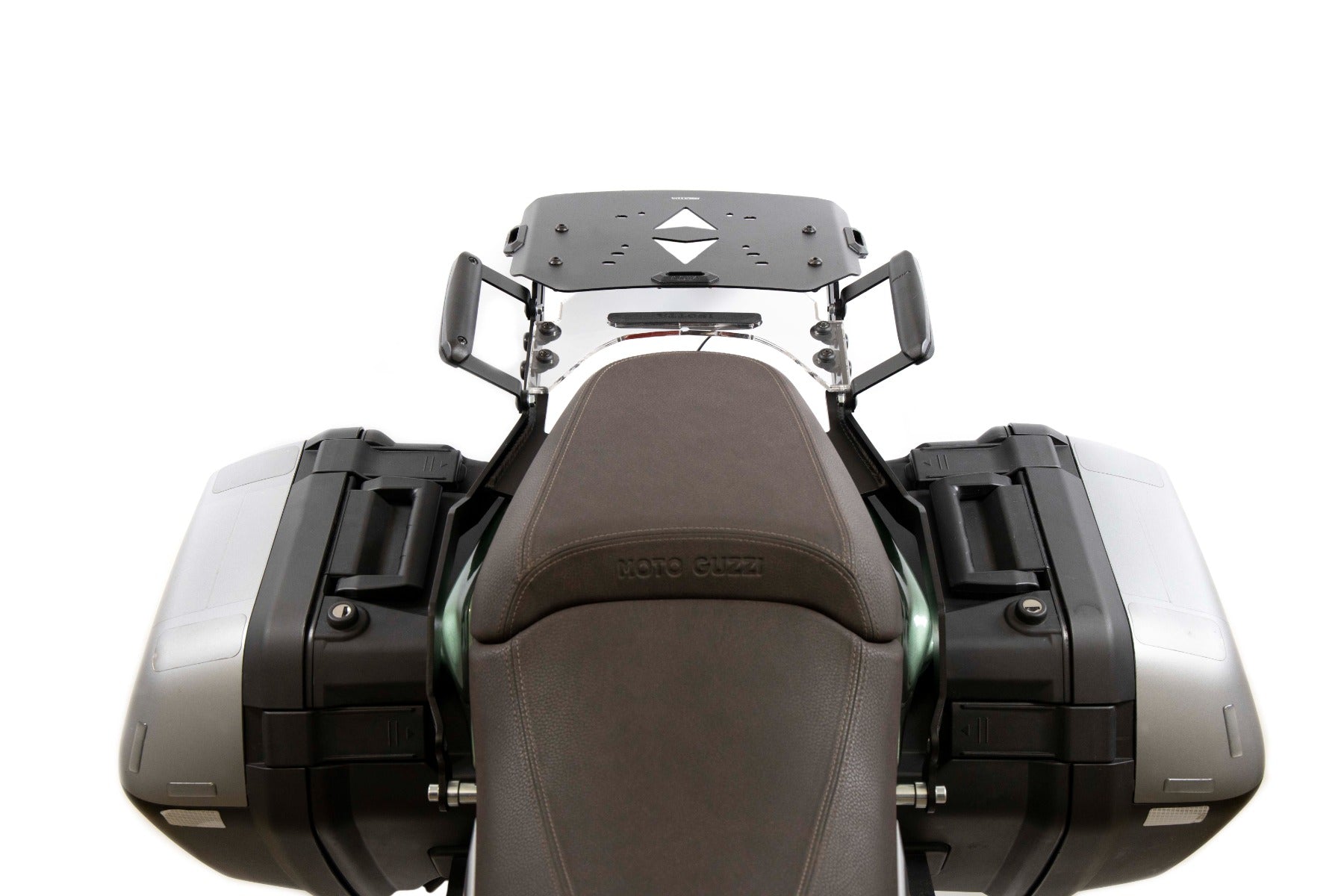 Isotta Luggage Rack | Black | Moto Guzzi V100 Mandello S 2023>2024 -  Shop name