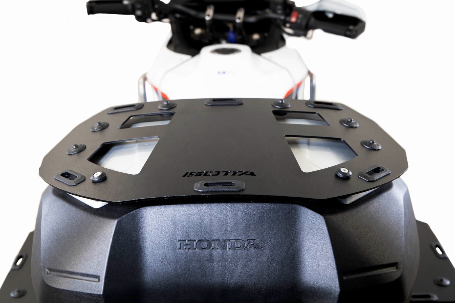 Isotta Luggage Rack For Top Box | Black | Honda NT1100 2022>2024 -  Shop name
