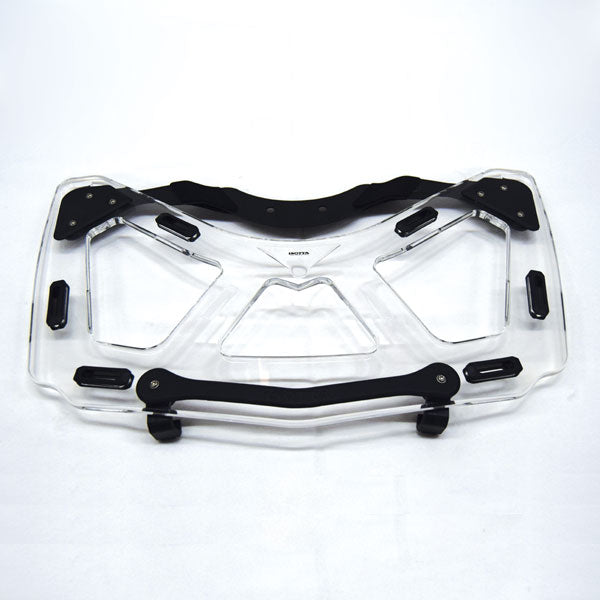 Isotta Luggage Rack For Top Box - Plexiglass | Clear | BMW K 1600 GTL 2010>2024-Storage-Pyramid Motorcycle Accessories