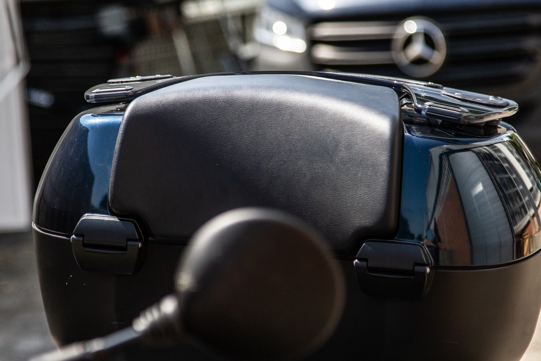 Isotta Luggage Rack For Top Box - Plexiglass | Clear | BMW R 1200 RT 2005>2013 -  Shop name