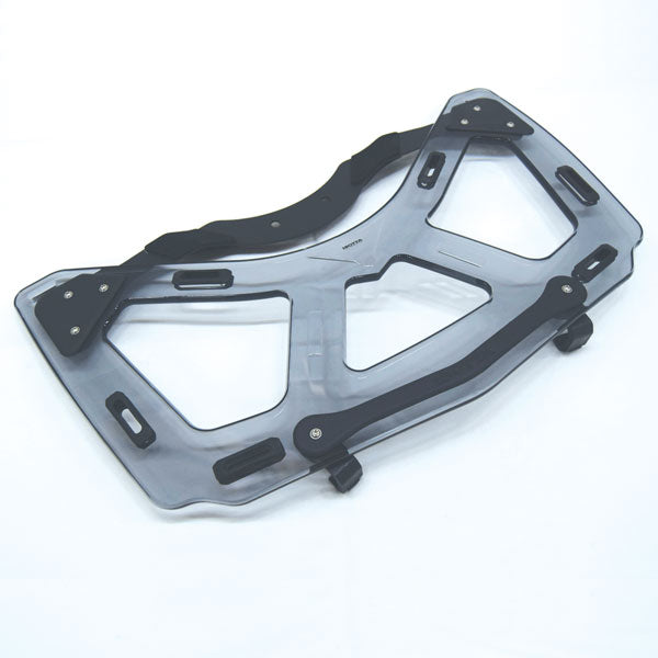 Isotta Luggage Rack For Top Box - Plexiglass | Light Smoke | BMW K 1600 GTL 2010>2024-Storage-Pyramid Motorcycle Accessories