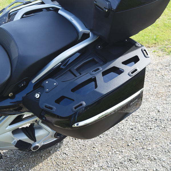 Isotta Luggage Racks For Panniers | Black | BMW R 1250 RT 2019>2020-Storage-Pyramid Motorcycle Accessories
