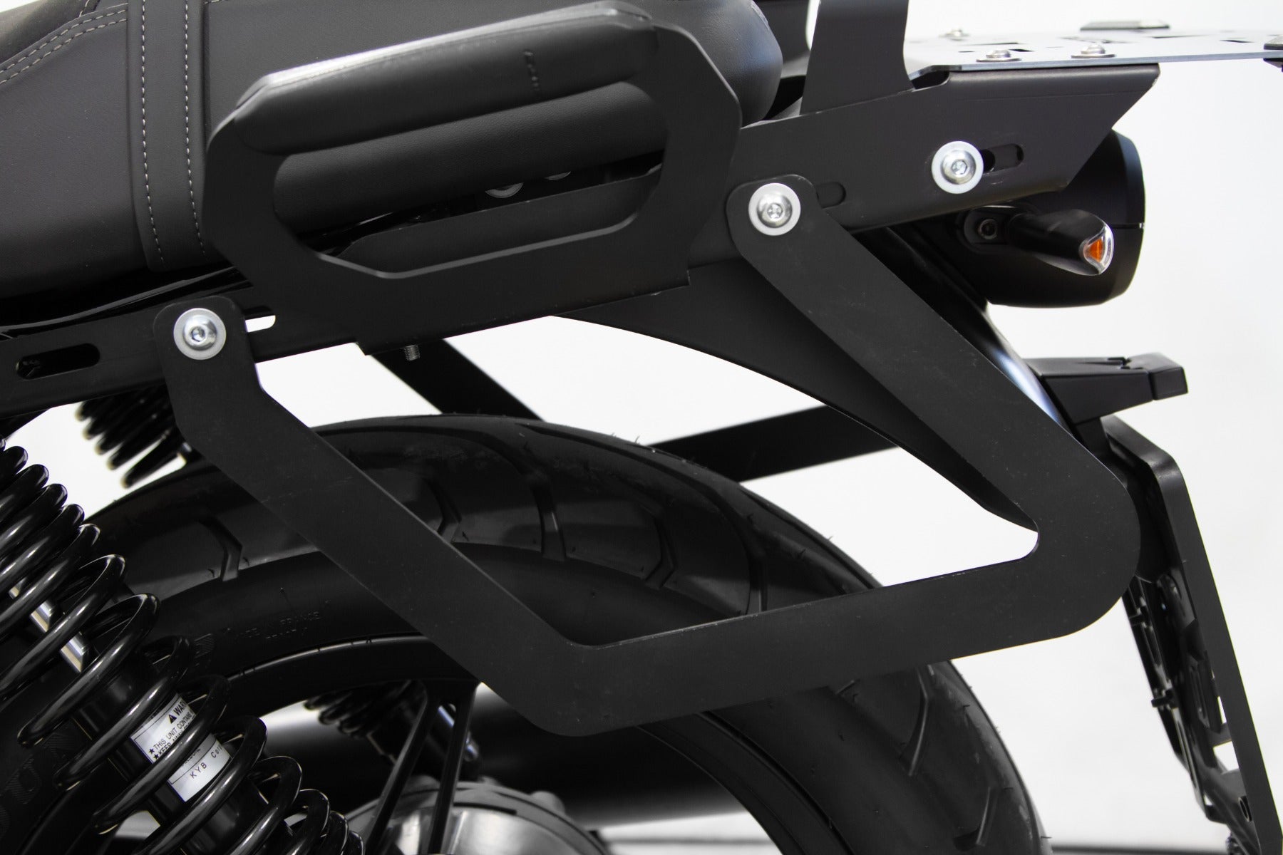 Isotta Side Bag Holders | Black | Moto Guzzi V7 Stone Centenario 2021>2022 -  Shop name