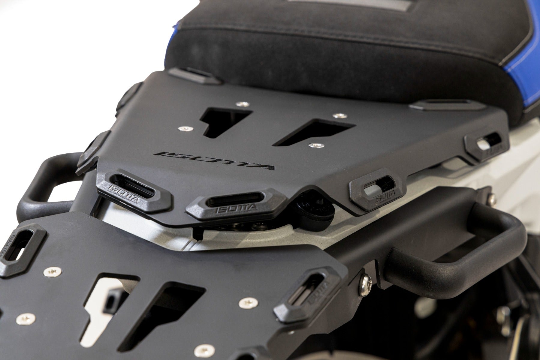 Isotta Solorider Luggage Rack | Black | BMW R 1300 GS 2023>2024-Storage-Pyramid Motorcycle Accessories