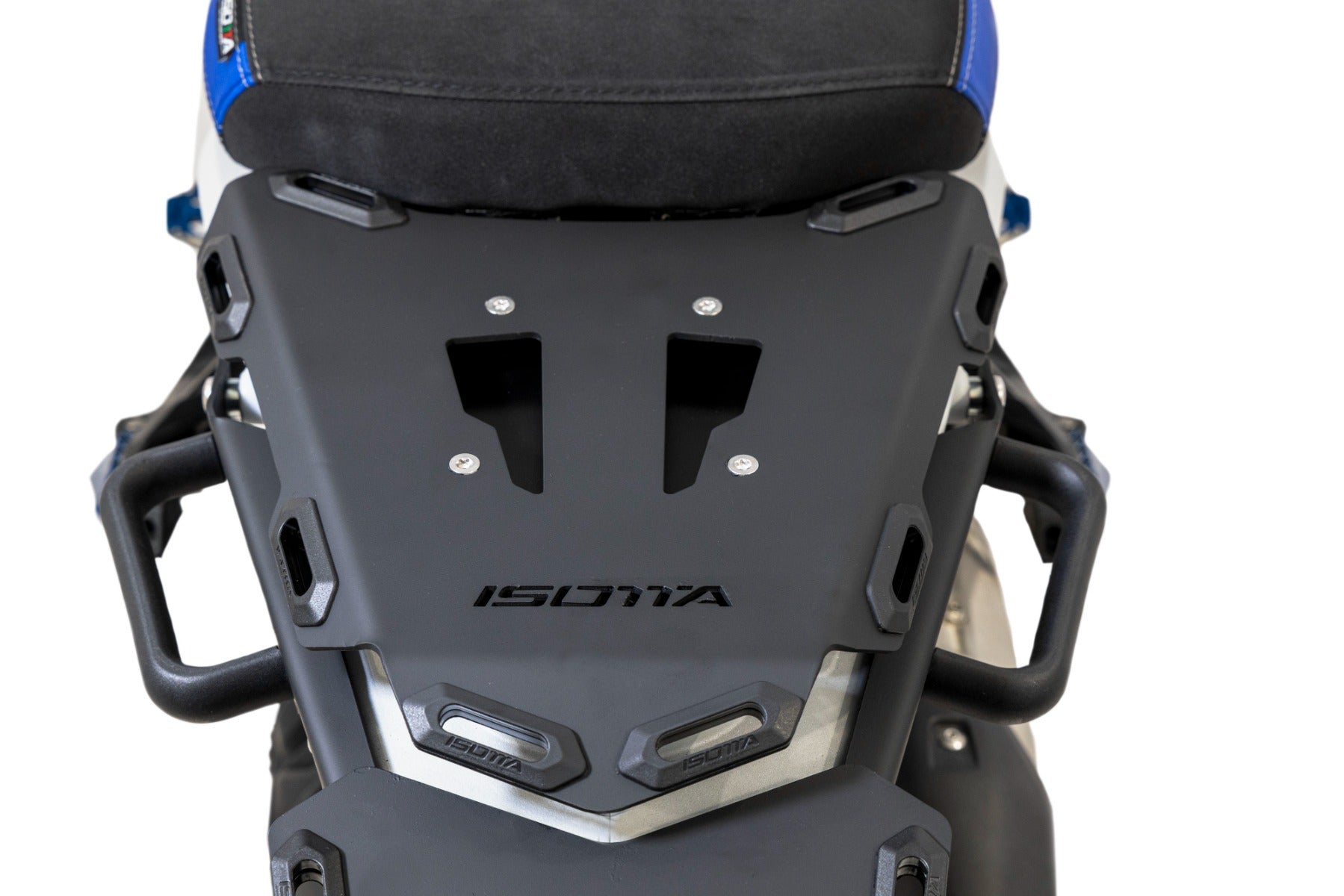 Isotta Solorider Luggage Rack | Black | BMW R 1300 GS 2023>2024-Storage-Pyramid Motorcycle Accessories