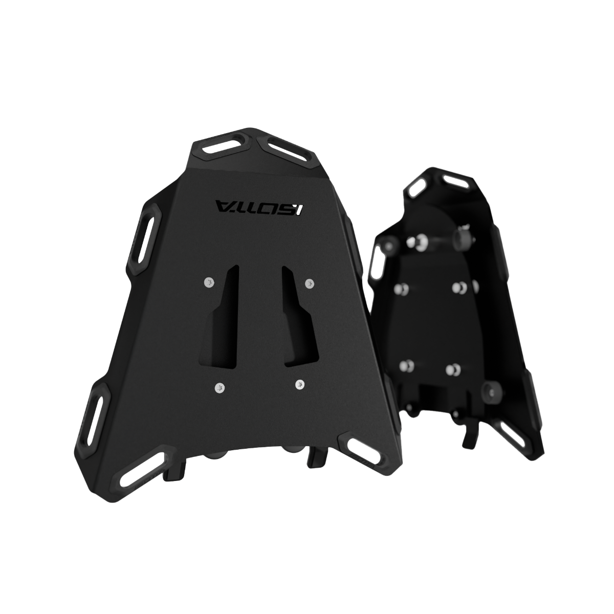 Isotta Solorider Luggage Rack | Black | BMW R 1300 GS 2023>2024-Storage-Pyramid Motorcycle Accessories