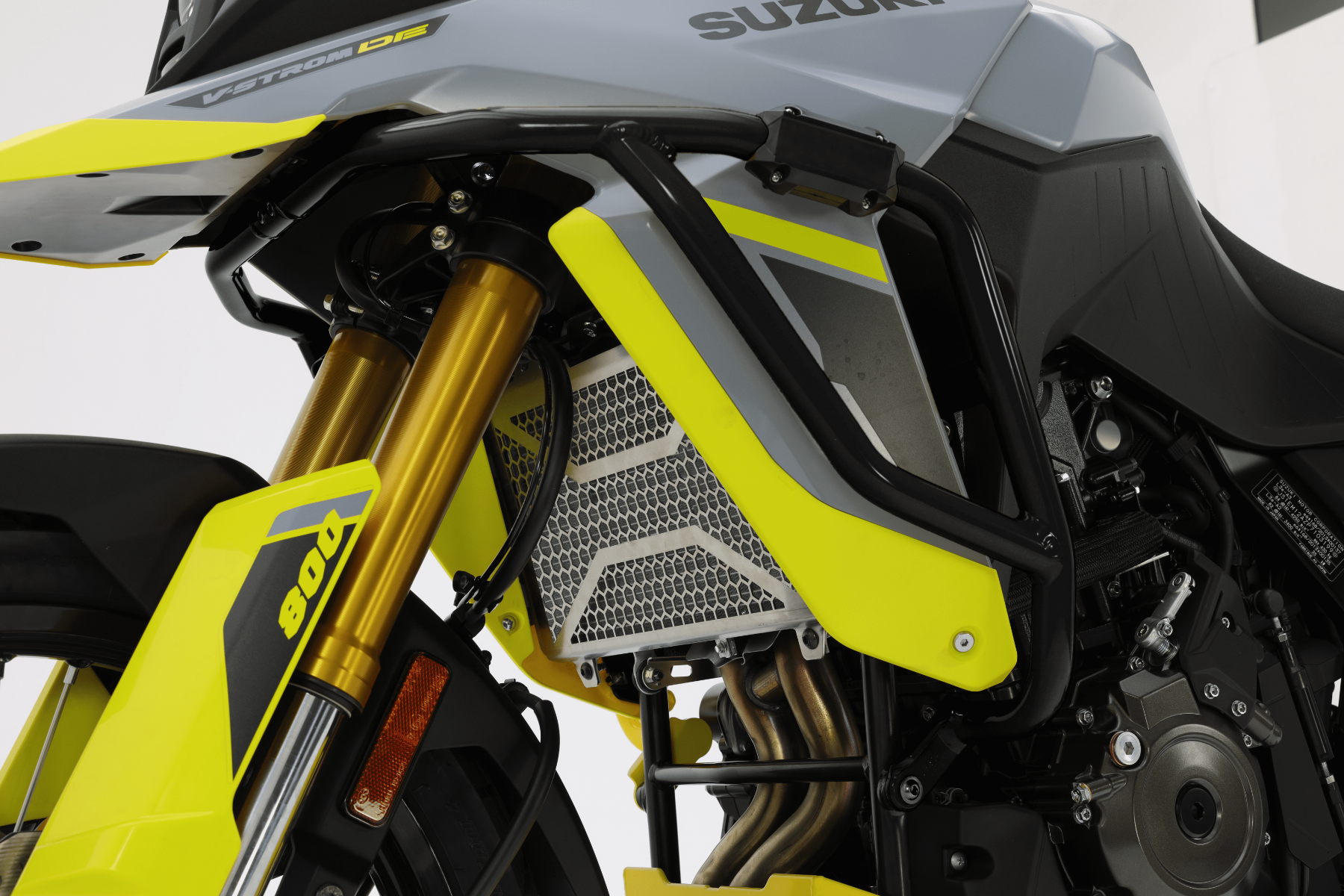 Isotta Upper Crash Protection Bars | Black | Suzuki V-Strom 800DE 2023>Current -  Shop name
