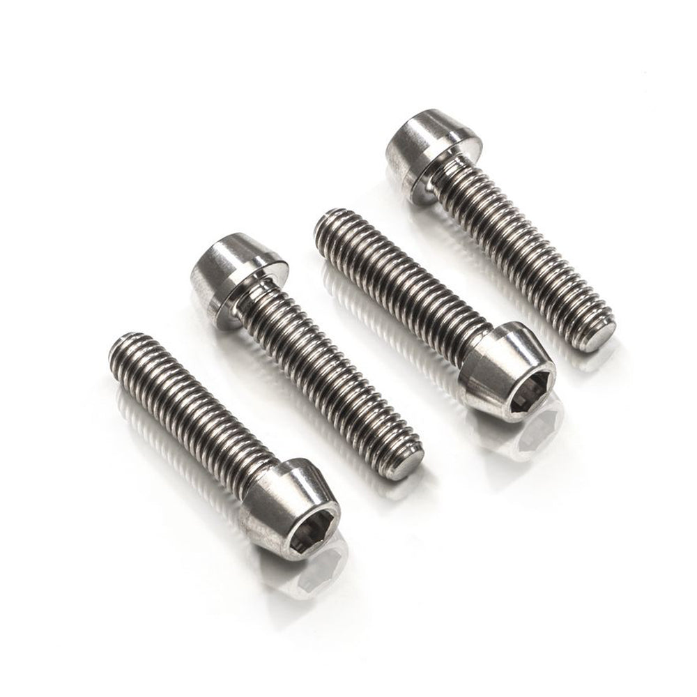CNC Racing Screws Set Front Axle Clamp M6x30 (4 pcs) - Titanium -  Shop name