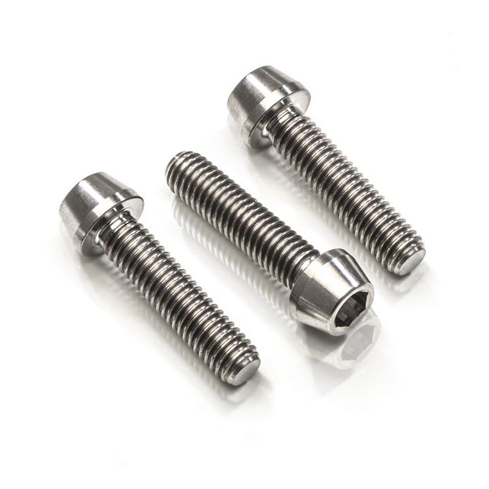 CNC Racing Screws Top Triple Clamp M8x30 (3 pcs) - Titanium -  Shop name