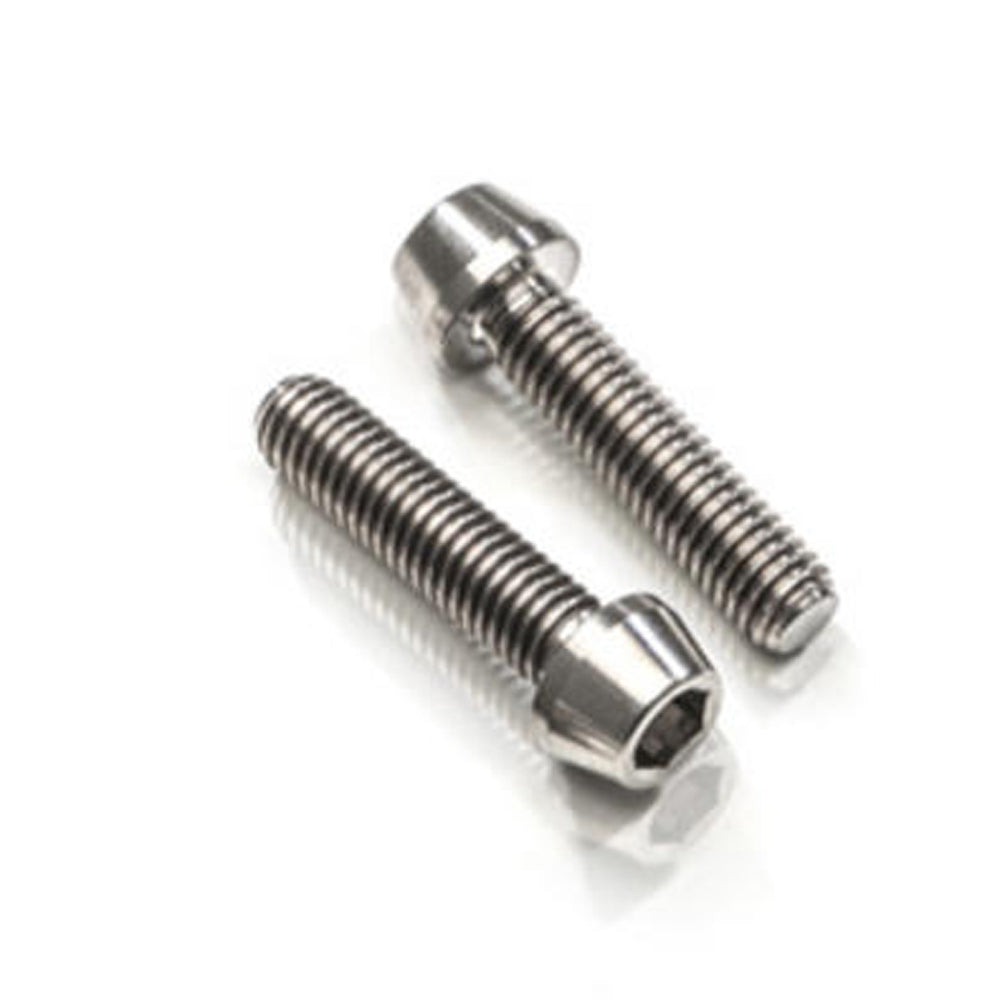 CNC Racing Front Sprocket Cover Screws M6x16 (2 pcs) - Titanium -   Pyramid Motorcycle Accessories