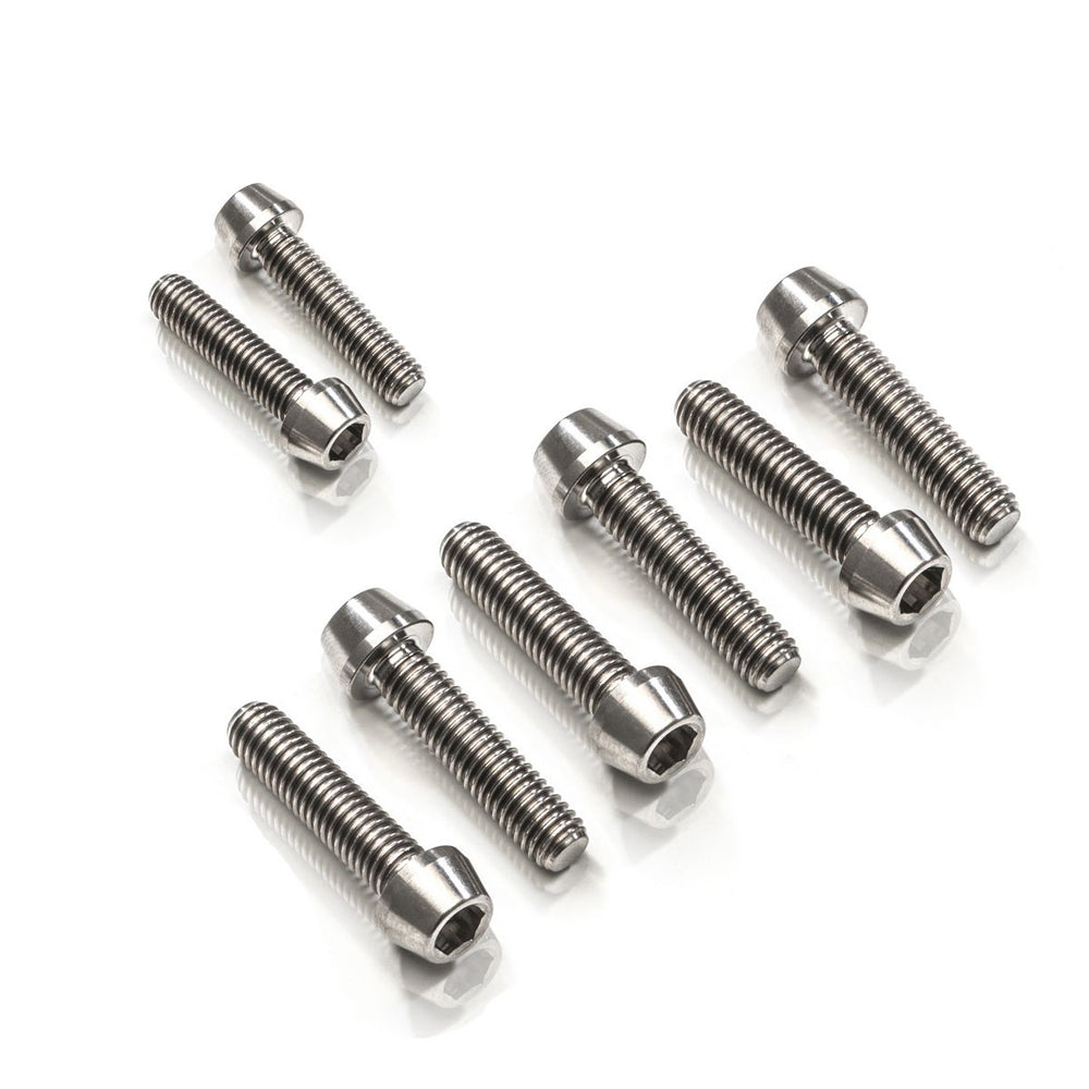 CNC Racing Bottom Yoke Screw Kit - Titanium for Ducati Panigale -   Pyramid Motorcycle Accessories