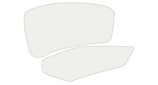 Eazi-Grip Tank Grips - Pair | Clear Gloss Paint Protection Film | Kawasaki Z1100 2026>Current -   Pyramid Motorcycle Accessories
