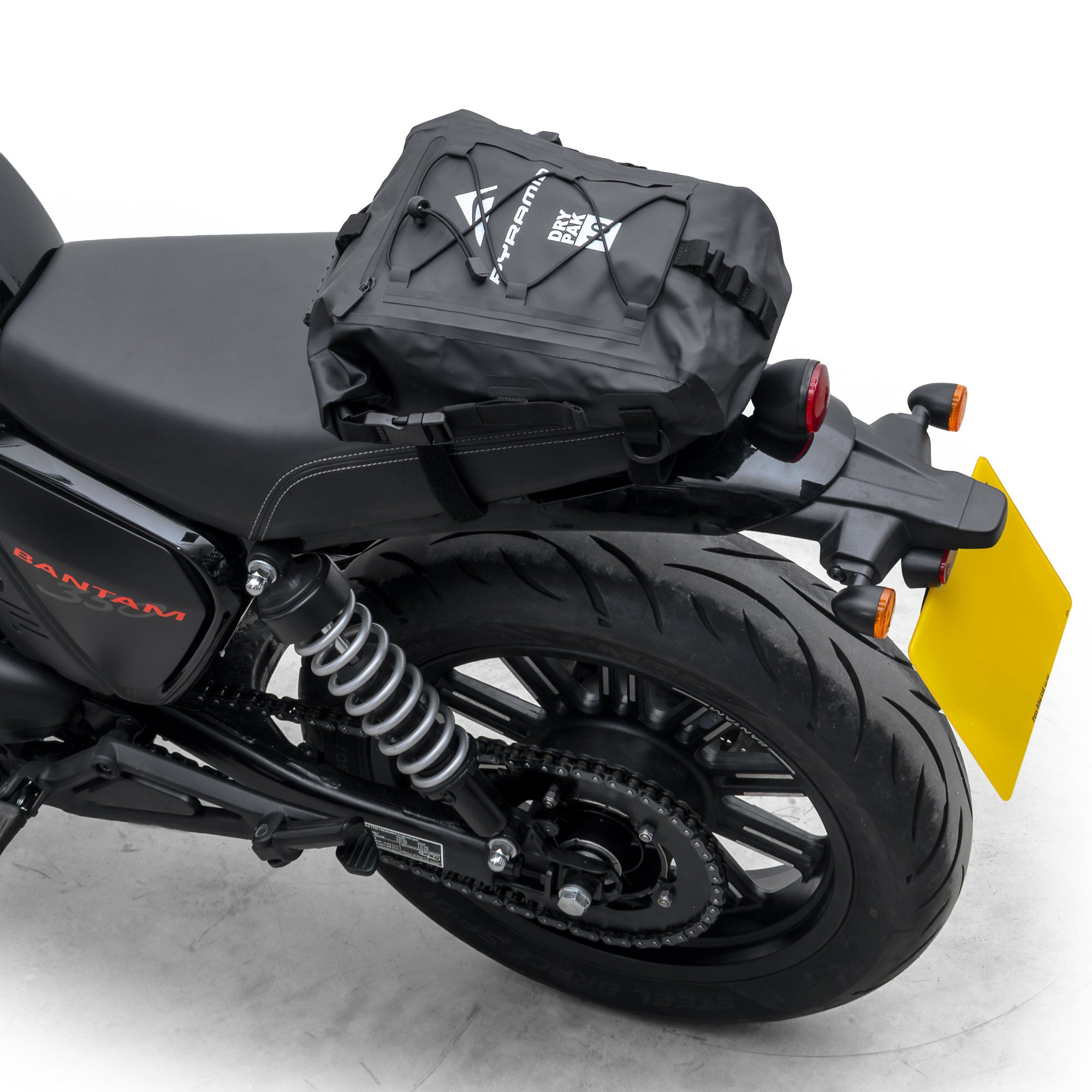 Pyramid Waterproof 10L Motorcycle Tail-PAK????  | Black -   Pyramid Motorcycle Accessories