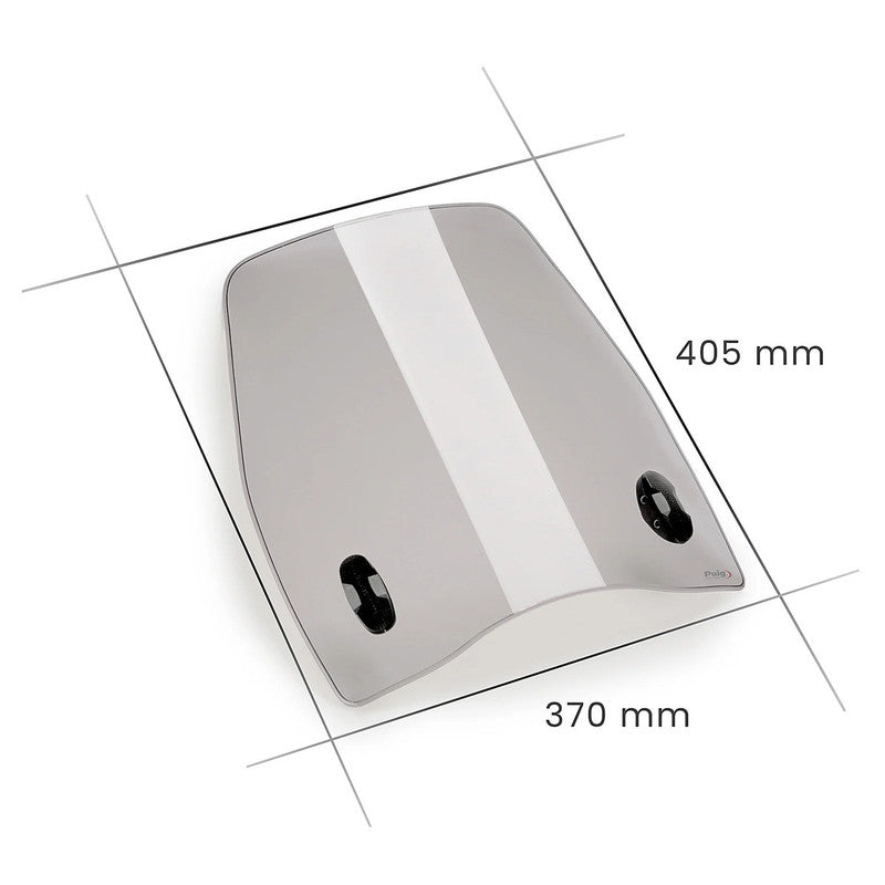 Puig Urban Windshield | Dark Smoke | QJ Motor LTR 125 2025>2026