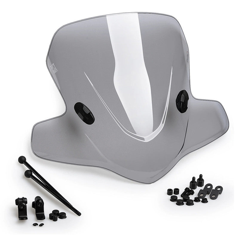 Puig Windshield City Touring | Light Smoke | Piaggio Nrg 50 Power Dd/Dt