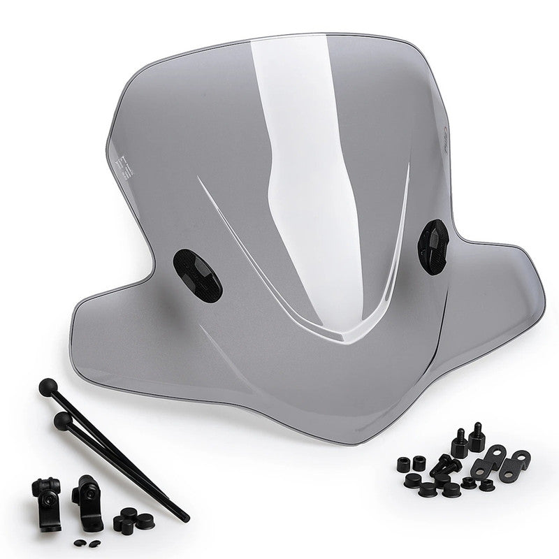 Puig Windshield City Touring | Light Smoke | Kymco Top Boy 50 2000>2006