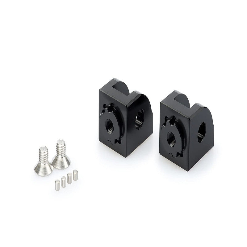 Puig Adaptor Adjustable Rider Footpeg | Black | Aprilia/KTM
