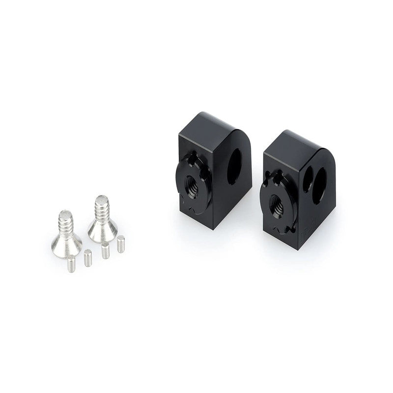 Puig Adaptor Adjustable Passenger Footpeg | Black | Yamaha M20251N