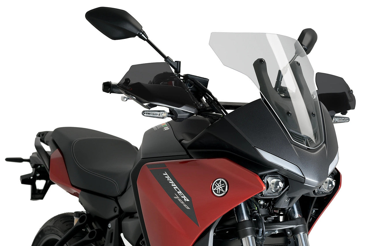 Puig Extension Hand Guards | Dark Smoke | Yamaha Tracer 7 2021>2024