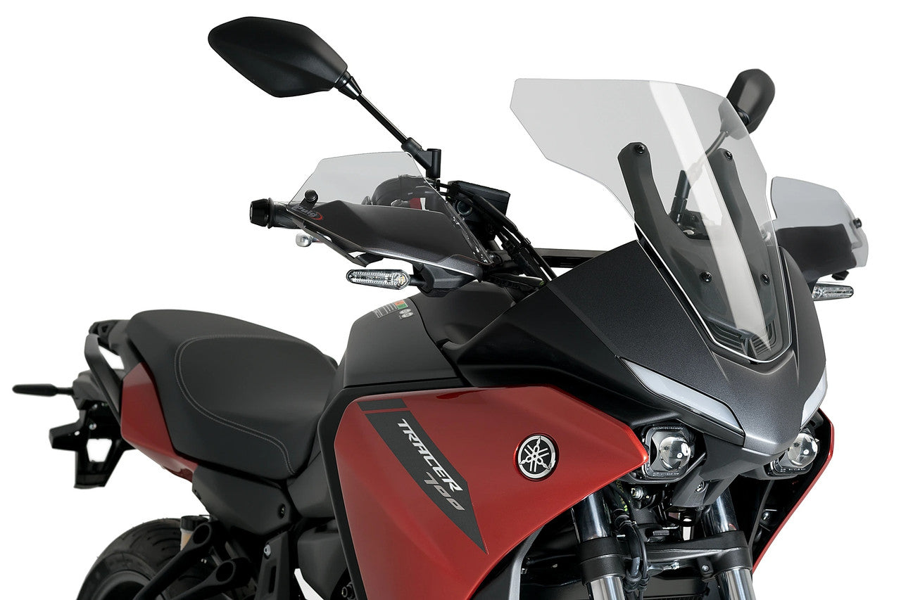 Puig Extension Hand Guards | Light Smoke | Yamaha Tracer 7 2021>2024