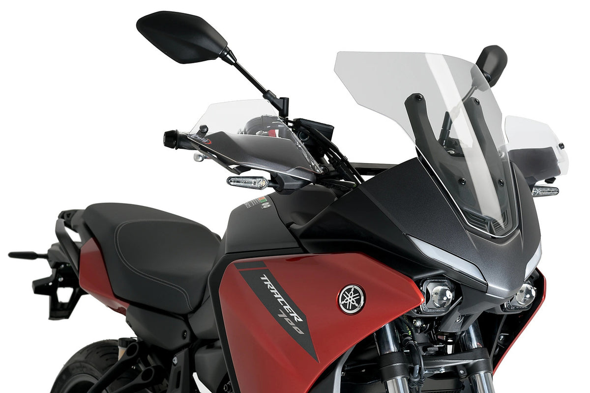 Puig Extension Hand Guards | Clear | Yamaha Tracer 7 2021>2024