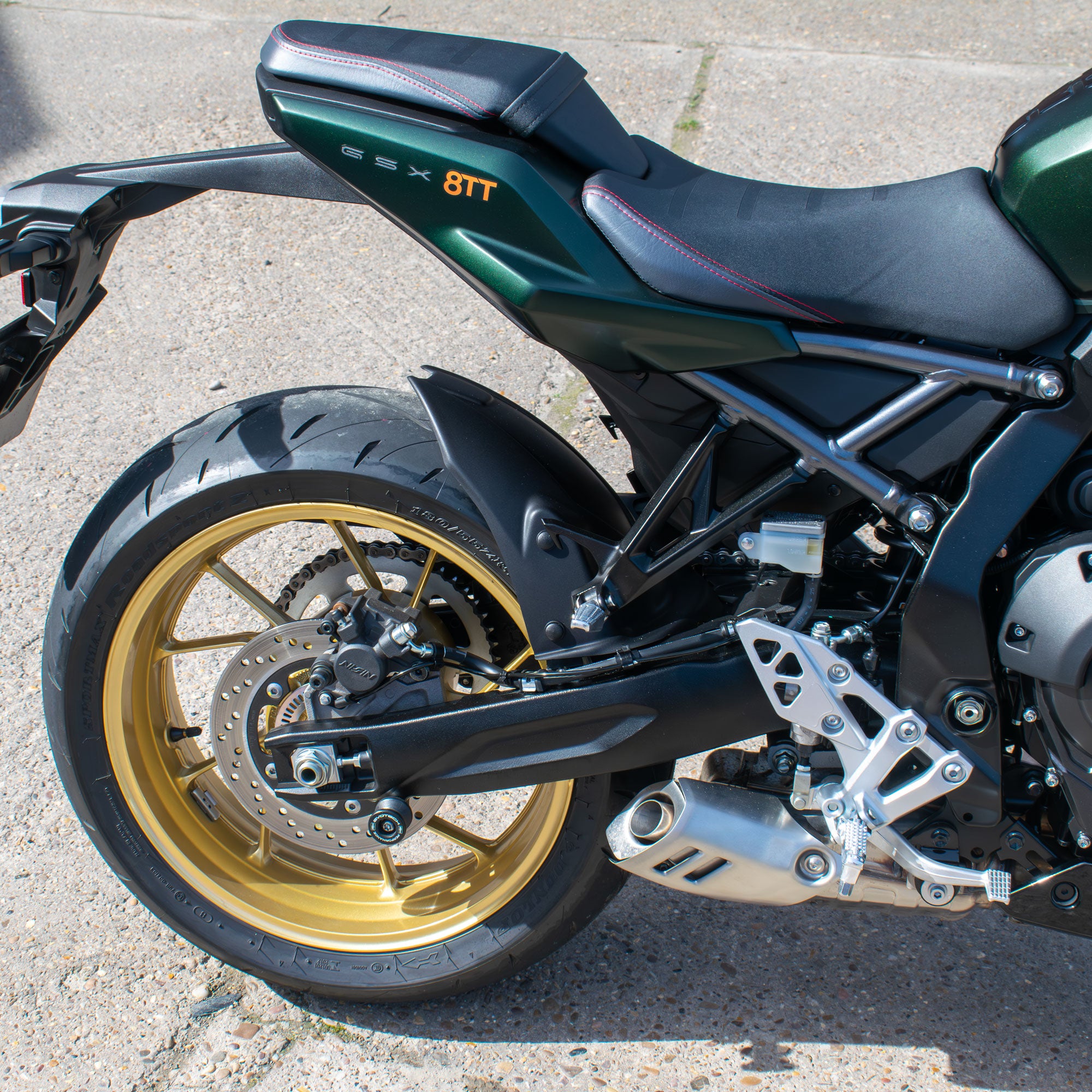 Puig Hugger | Matte Black | Suzuki GSX-8R/8S/8TT
