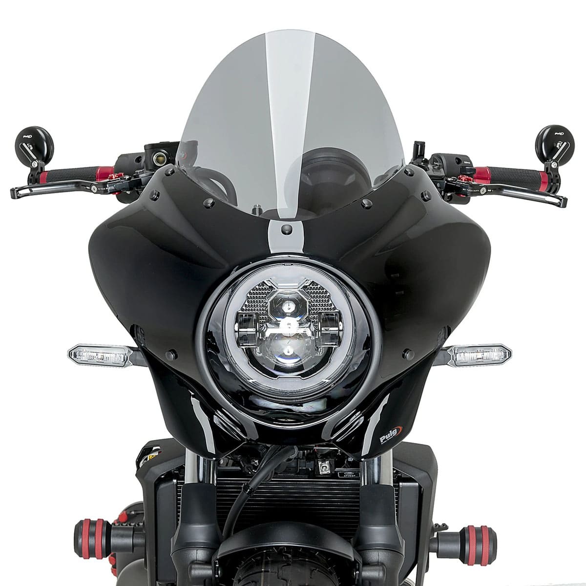 Puig Semifairing Model Mirage Touring | Light Smoke | Kawasaki Eliminator 500 2024>2026