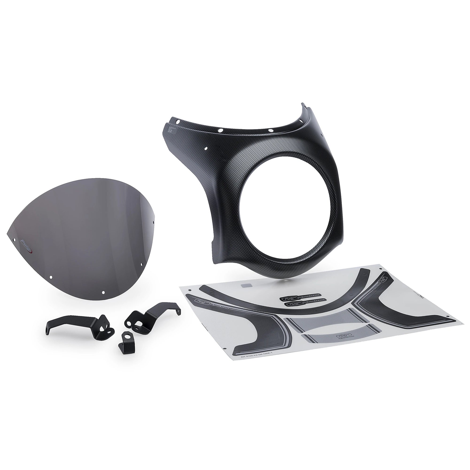 Puig Retro Semi Fairing | Honda CB 650 R 2024>Current -   Pyramid Motorcycle Accessories