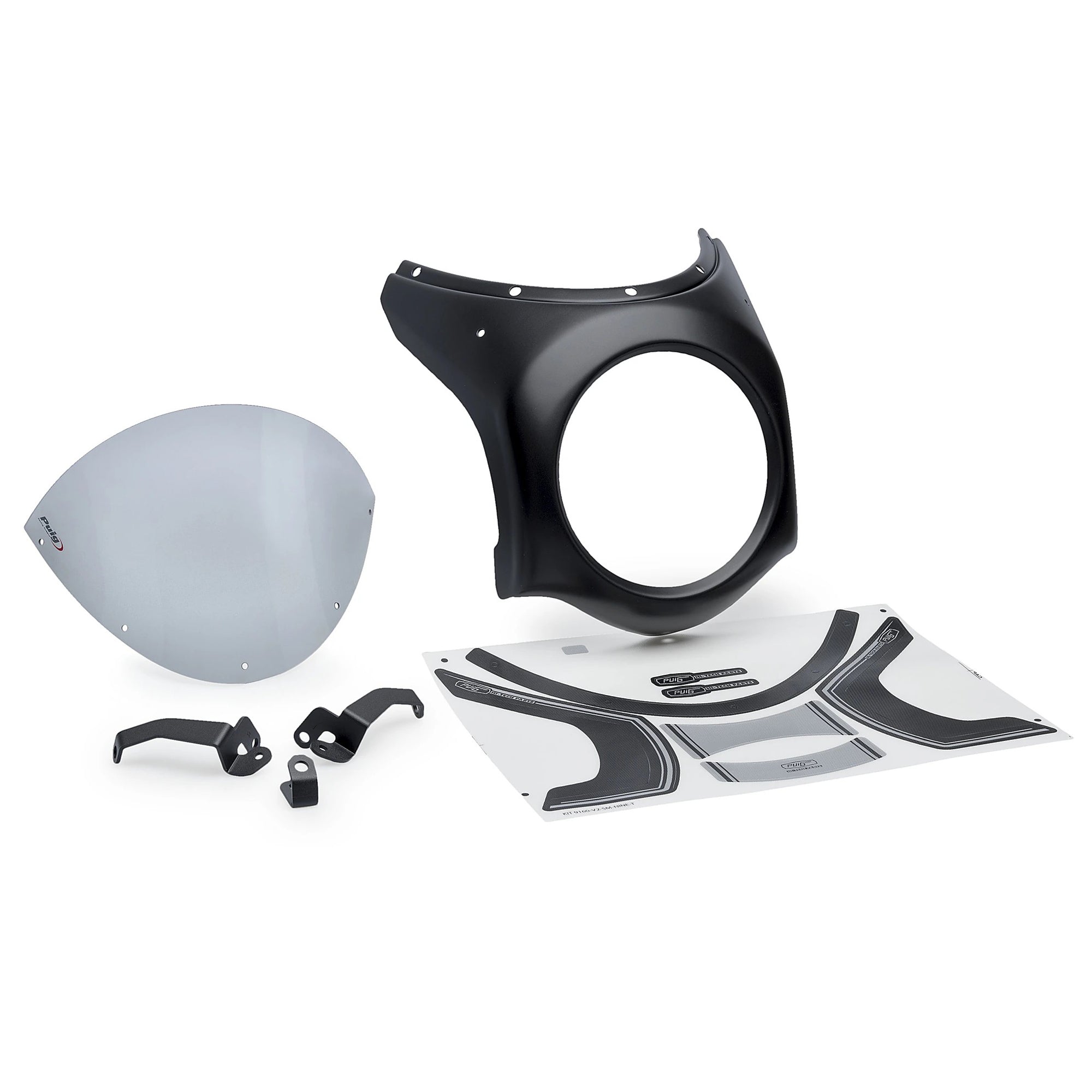 Puig Retro Semi Fairing | Honda CB 650 R 2024>Current -   Pyramid Motorcycle Accessories