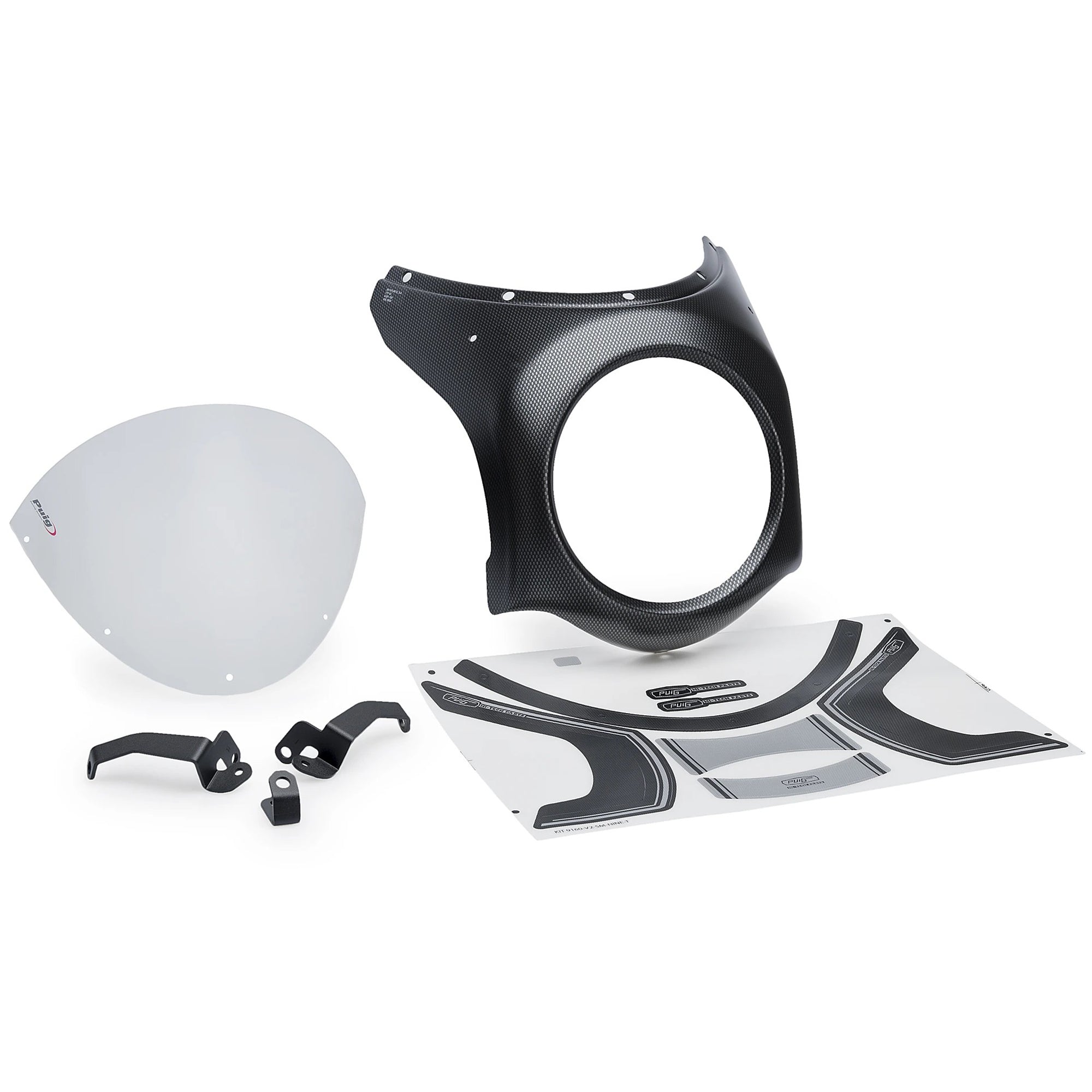 Puig Retro Semi Fairing | Honda CB 650 R 2024>Current -   Pyramid Motorcycle Accessories