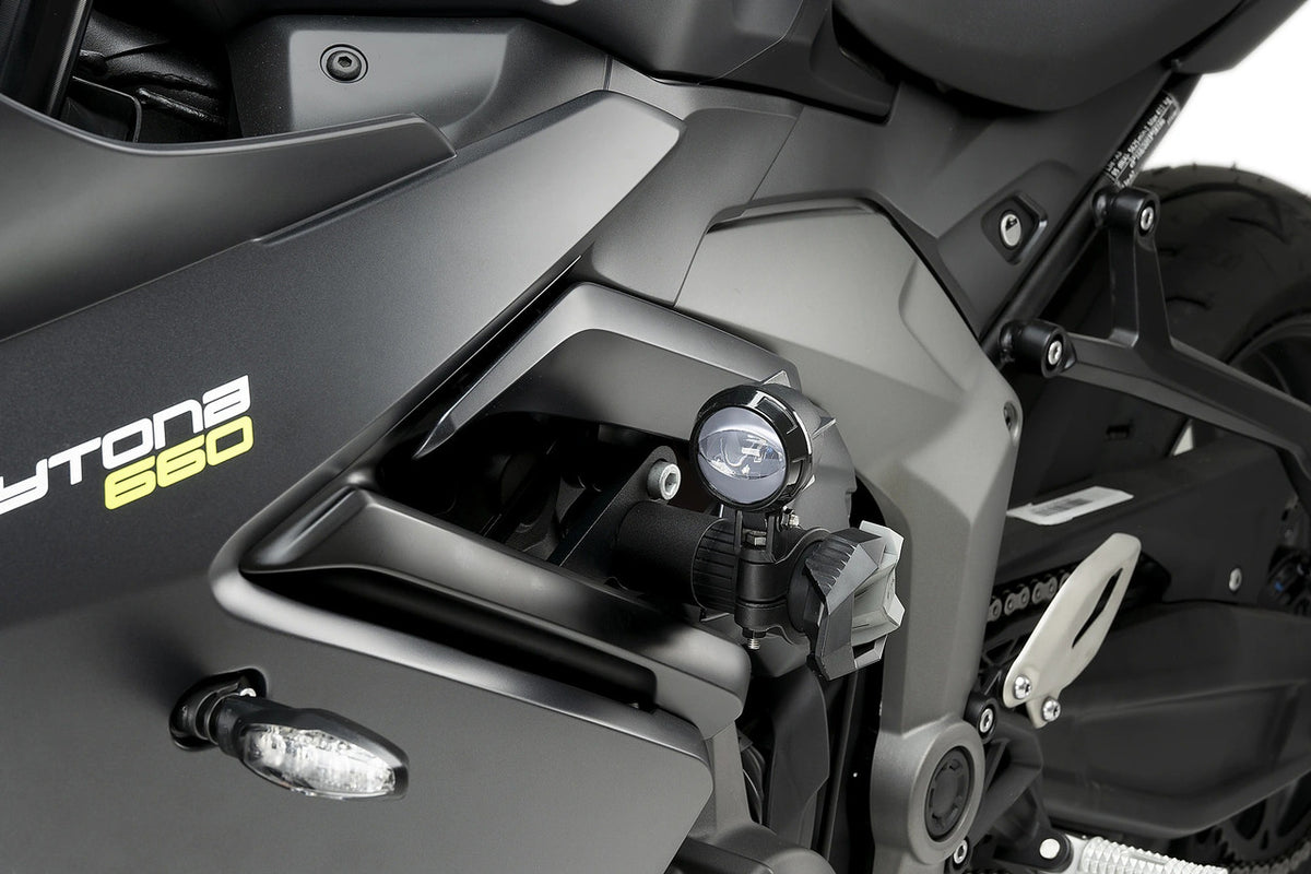 Puig R19 Frame Sliders | Black | Triumph Daytona 660 2024>2025