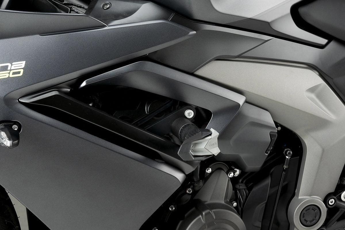 Puig R19 Frame Sliders | Black | Triumph Daytona 660 2024>2025