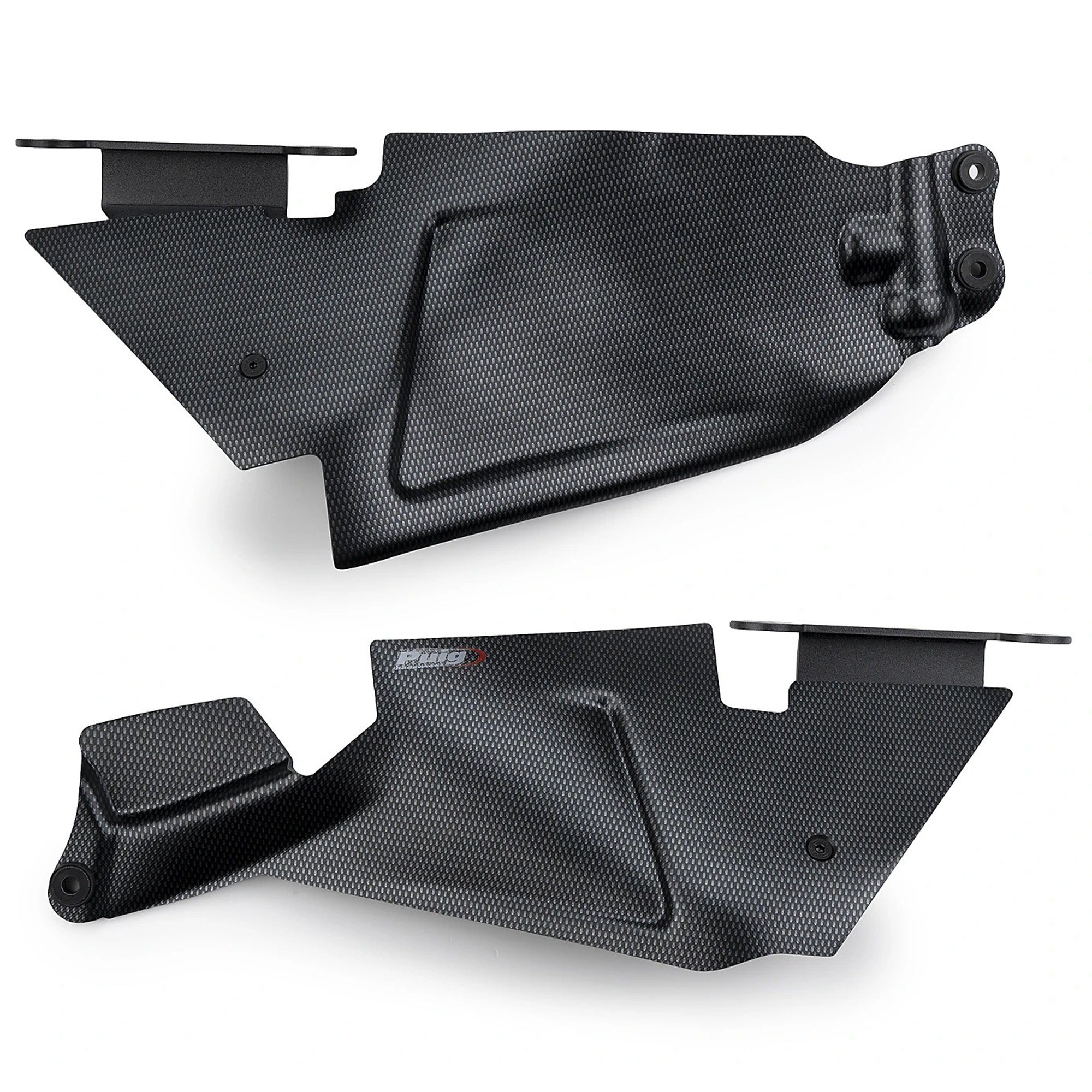 Puig Rear Lower Wind Deflectors | Carbon Look | BMW R1300GS 2023>Current -   Pyramid Motorcycle Accessories