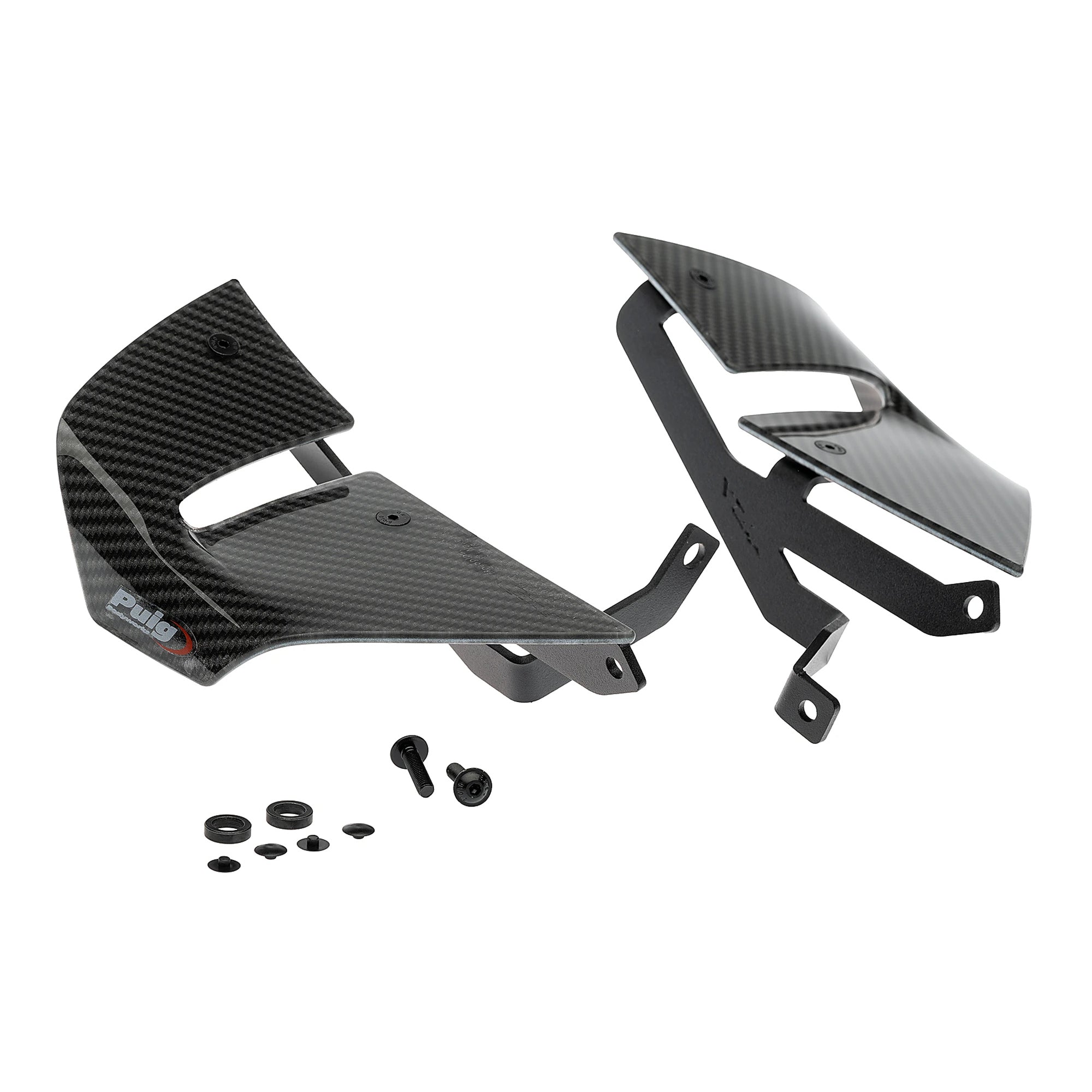 Puig D12 Side Wings | Carbon Look | Aprilia Tuono 457 2025>2026 -   Pyramid Motorcycle Accessories