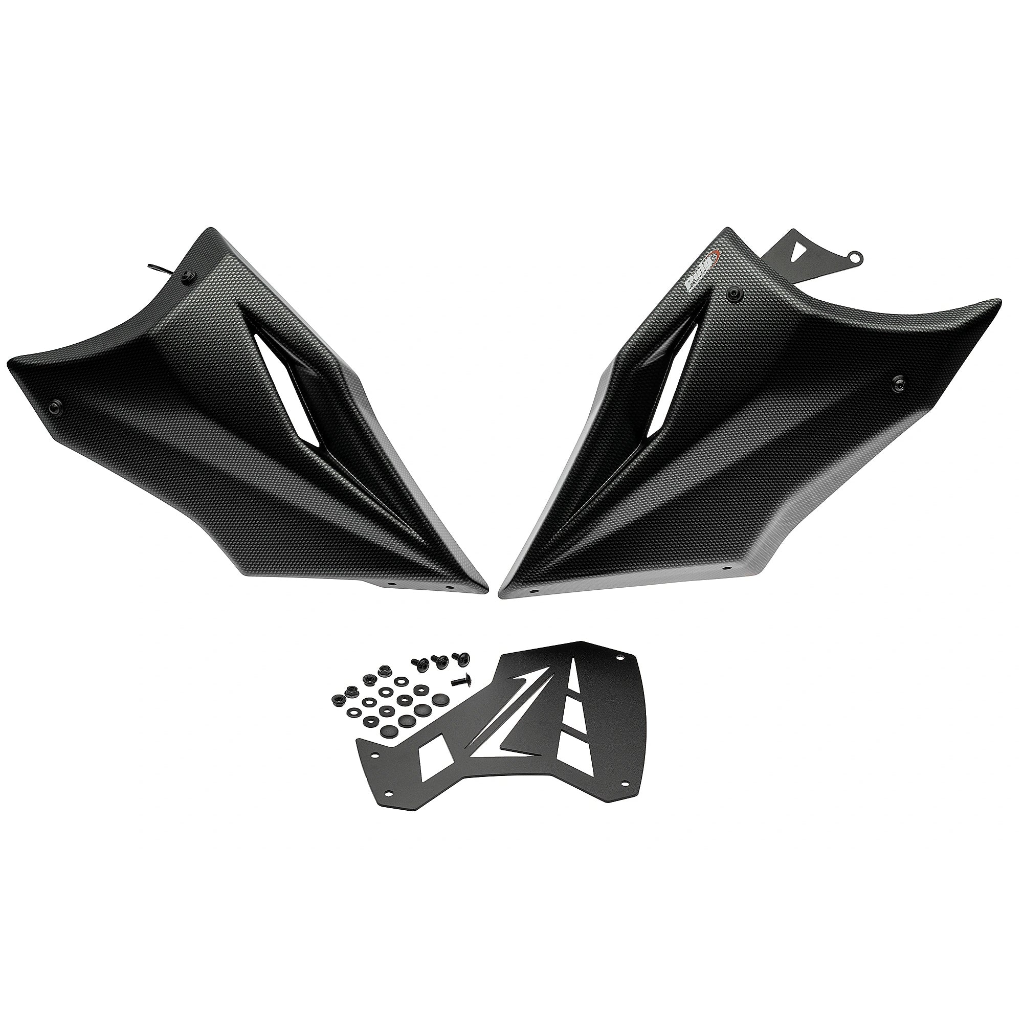 Puig Belly Pan | Carbon Look | Kawasaki Z 900/900 SE 2025>Current -   Pyramid Motorcycle Accessories