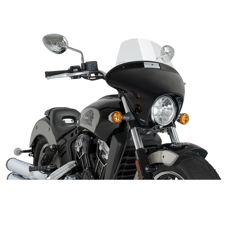 Puig Touring Batwing SML | Clear | Indian Scout 2017>2025