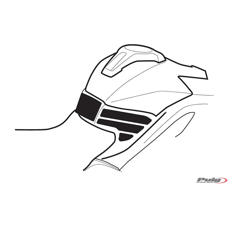 Puig Specific Tank Protector | Black| BMW S 1000 XR 2015>2026