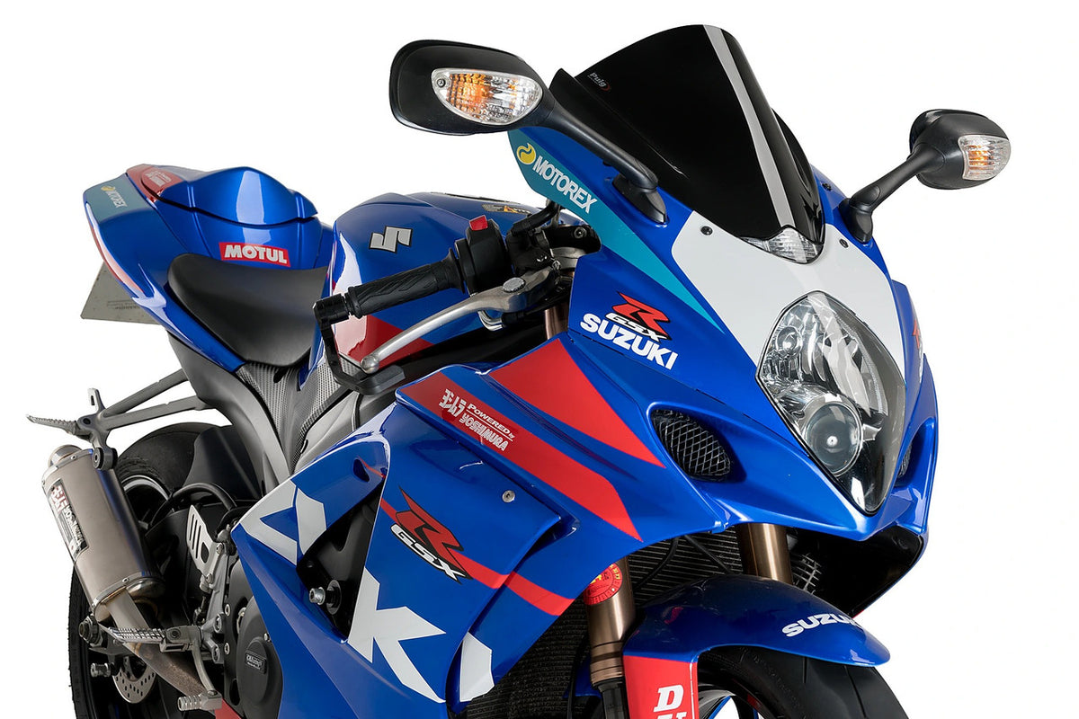 Puig Z-Racing Screen | Black | Suzuki GSX-R1000 2007>2008