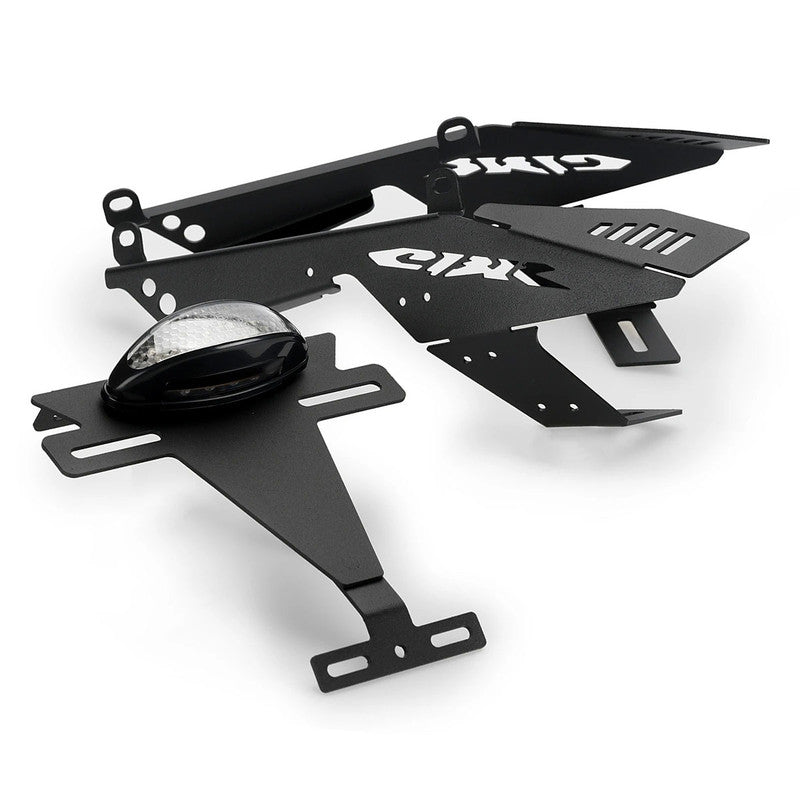 Puig License Plate Holders | Black | Honda CBR 600 RR 2007>2012