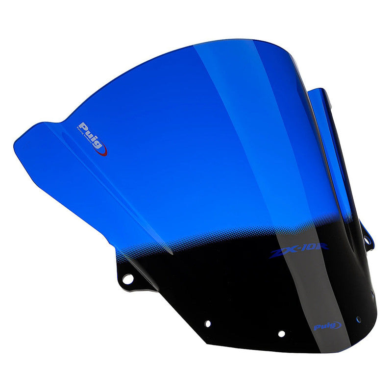 Puig Racing Screen | Blue | Kawasaki ZX-10R 2008>2010