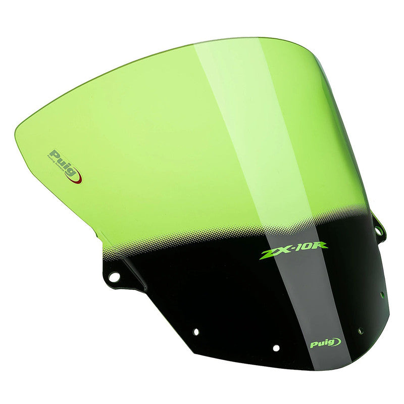 Puig Standard Screen | Green | Kawasaki ZX-10R 2008>2010