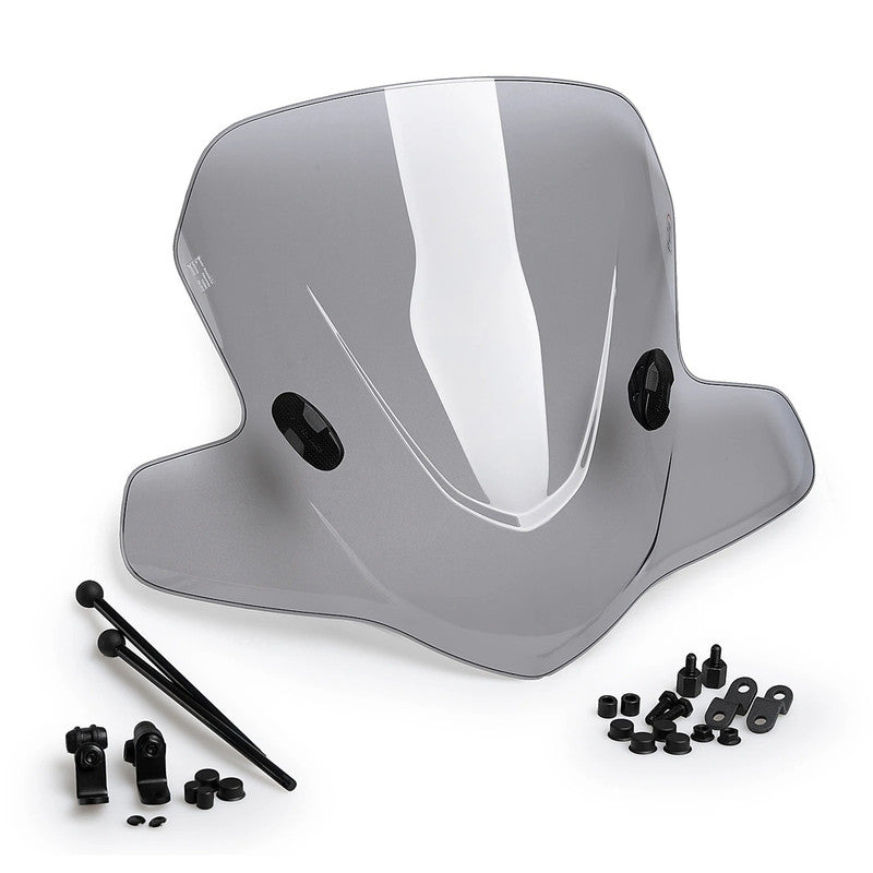 Puig Windshield City Touring | Light Smoke | Peugeot Vivacity