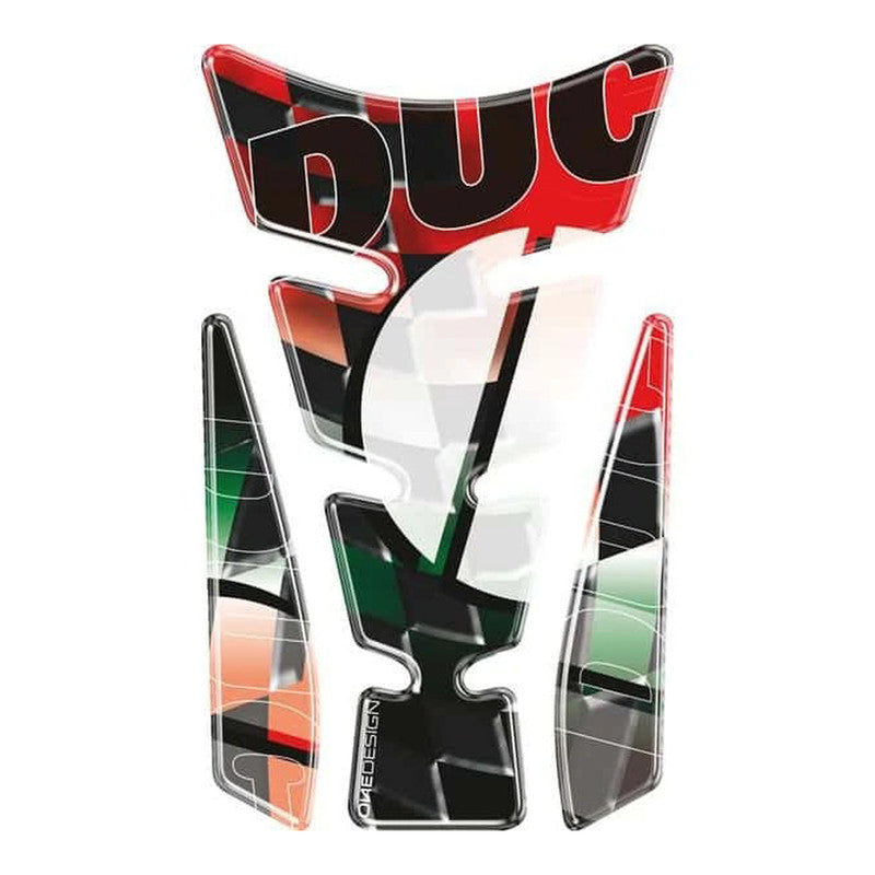 Puig Wings Tank Pads | Red | Ducati