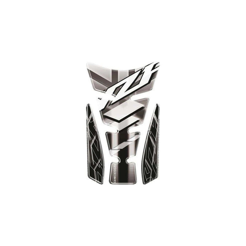 Puig Wings Tank Pads | Silver | Yamaha
